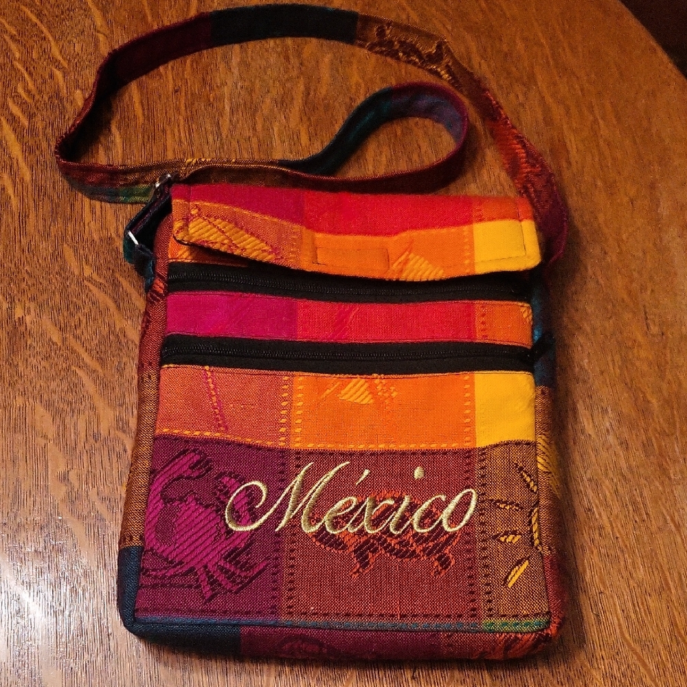 Colorful Mexico Crossbody Bag